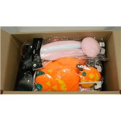 LARGE BOX OF ASSORTED HALLOWEEN CAR COSTUMES