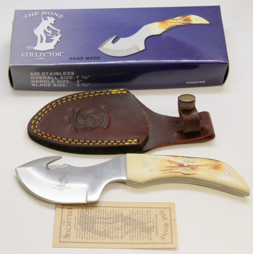 NEW! THE BONE COLLECTOR 7½" HUNTING KNIFE