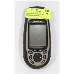 MAGELLAN MERIDIAN GOLD HAND HELD GPS / MAPING