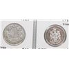 Image 1 : CANADIAN FIFTY CENT COINS  1947  1988