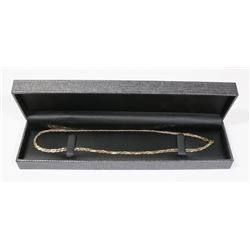 GENUINE STAMPED 9.25 STERLING SILVER NECKLACE