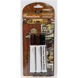 PACK OF 3 FURNITURE TOUCH UP MARKERS