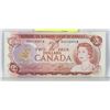 Image 1 : GEM UNC 1974 CANADIAN $2 BILL