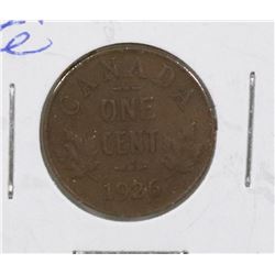 KEY DATE 1926 GV 1 CENT COIN