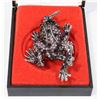 Image 1 : RHINESTONE FROG RING