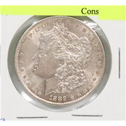 1889 USA MORGAN SILVER $1 COIN