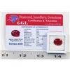 Image 1 : #95-NATURAL RED RUBY GEMSTONE 8.02 CT