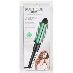 CONAIR BOUTIQUE 1.25" JADE CERAMIC HOT BRUSH.