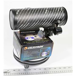 CELESTRON TELESCOPE WITH ACCESSORY KIT