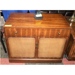 VINTAGE WOOD NIGHTSTAND.