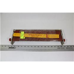 VINTAGE CIGARETTE ROLLING MACHINE WITH  PAPERS