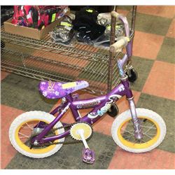 RAPUNZEL GIRLS BIKE 12 1/2" RIMS