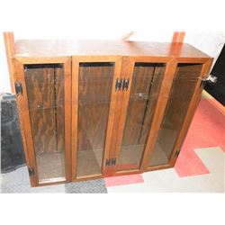 VINTAGE 4 DOOR CABINET -