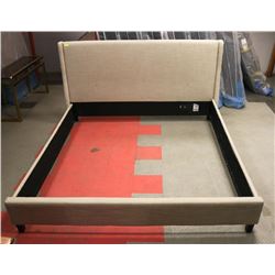 KING FABRIC BED FRAME