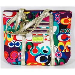 AUTHENTIC COACH POPPY PURSE, MULTI COLOR