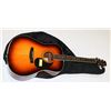 Image 1 : SEGOVIA BY TAKAMINY SUNBURST GUITAR WITH SOFT CASE