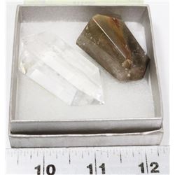 PAIR OF HEALING CRYSTALS