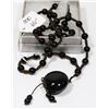 Image 1 : BLACK STONE BEADED NECKLACE