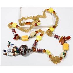 STONE BEADED NECKLACE