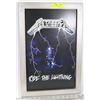 Image 1 : WOOD METALLICA FRAMED "RIDE THE