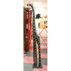 LARGE ORNAMENTAL GIRAFFE ON CHOICE.