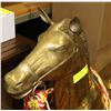 Image 3 : BRASS ROCKING HORSE.