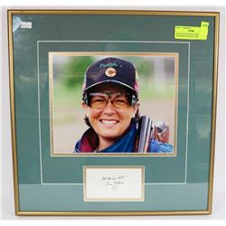 SUSAN NATTRASS OLYMPIC TRAPSHOOTER SIGNATURE