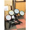 Image 1 : ROCK BAND DRUM SET WITH FENDER STRATOCASTOR