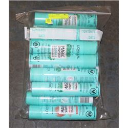 BAG OF ASSORTED L'OREAL DRY SHAMPOO.