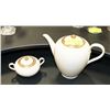 Image 1 : GERMAN TEA POT WITH SUGAR SERVER.
