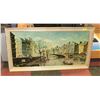 Image 1 : CANVAS PAINTING OF PARIS.