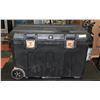 Image 1 : STANLEY ON WHEELS & PULL HANDLE TOOL BOX.