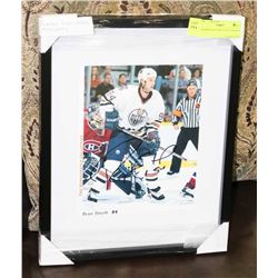 FRAMED RYAN SMYTH AUTOGRAPH.