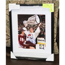 ROB BLAKE AUTOGRAPHED PHOTO.