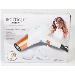 CONAIR BOUTIQUE INTELLIGENT SENSOR DRYER.