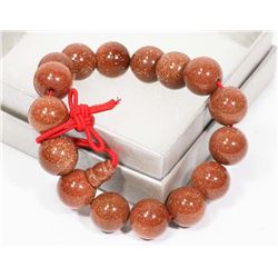 STONE BEADED MEDITATION BRACELET