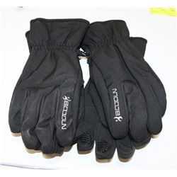 BOODUN LOT OF 2 LG  WINTER SKI GLOVES, WATERPROOF,