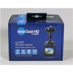 CLEAR DASH HD DASH CAMERA 1080P WIDE ANGLE