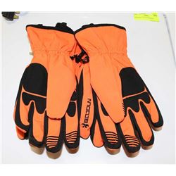 BOODUN LOT OF 2  SM WINTER SKI GLOVES, WATERPROOF,