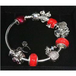 NEW! PANDORA STYLE CHARM BRACELET