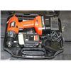 Image 1 : BLACK & DECKER ORANGE POWER DRILL, CHARGER & 2