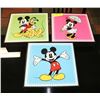 Image 1 : 3 DISNEY PLAQUES 10-1/2" X 10-1/2"
