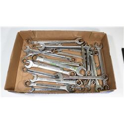 LOT OF 20 PLUS COMBINATION WRENCHES