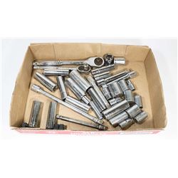 LARGE ESTATE SOCKET & DRIVES TOOL LOT