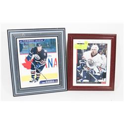 LOT OF 2 HOCKEY 8X10 PHOTOS - JIRI DOPITA & MARTY