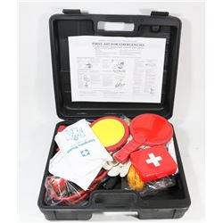 EMERGENCY ROADSIDE KIT IN HARD CASE
