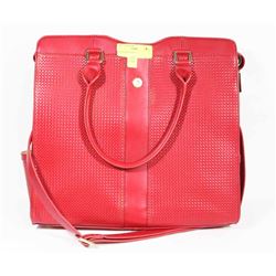 RED FASHION TOTE.