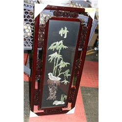 3D GLASS ORIENTAL GLASS PICTURE.