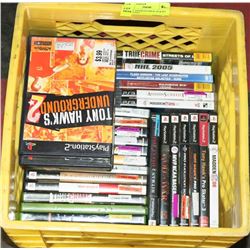 LOT OF ASSORTED XBOX, PS & PS3 GAMES INCL