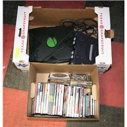 LOT INCLUDING X-BOX, NINTENDO 64 AND BOX OF